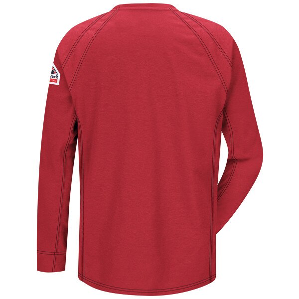 iQ Series Comfort Knit Men's FR Long Sleeve T-Shirt in Red